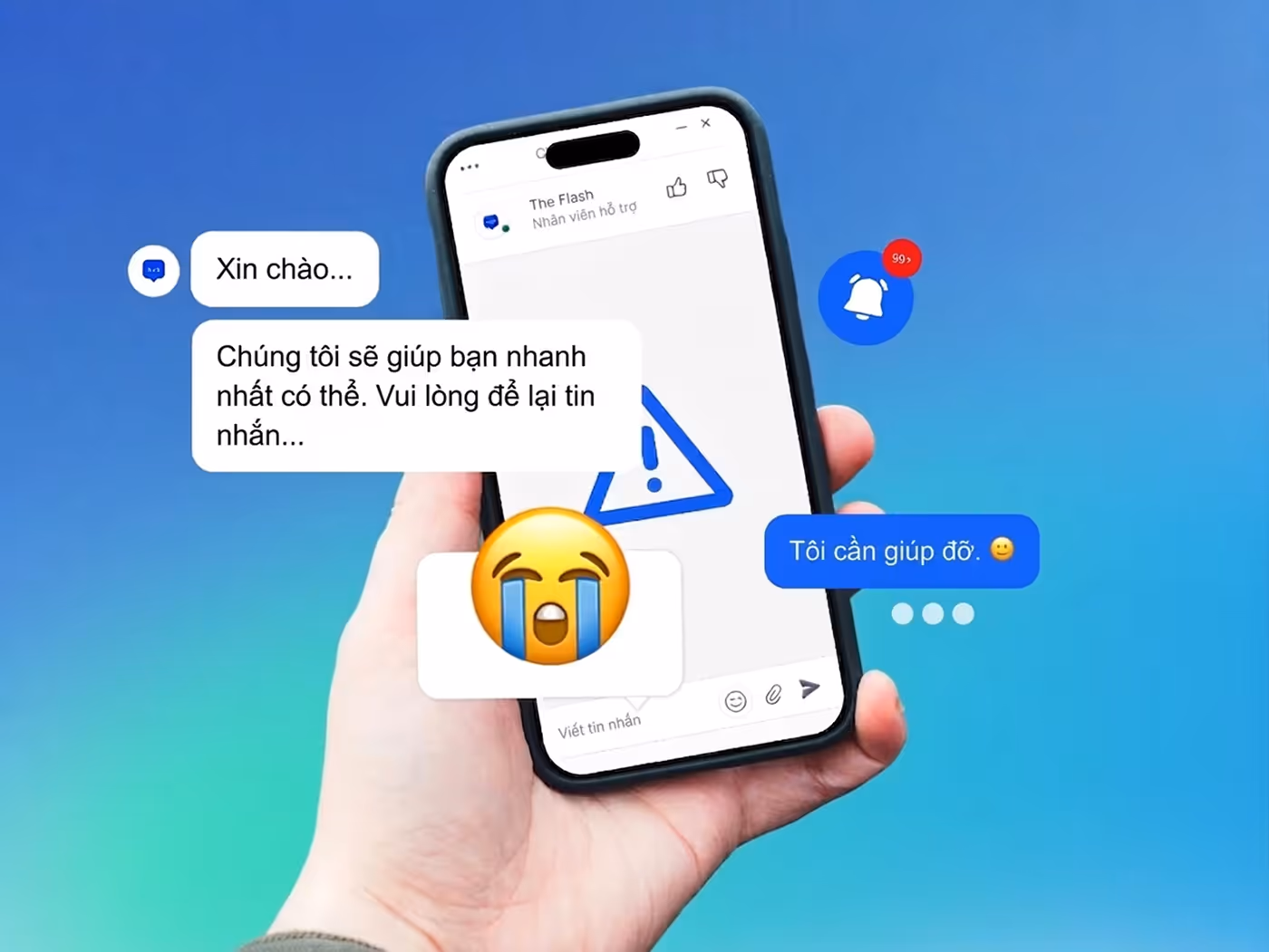 Chat càng nhiều, trả lời càng kém.